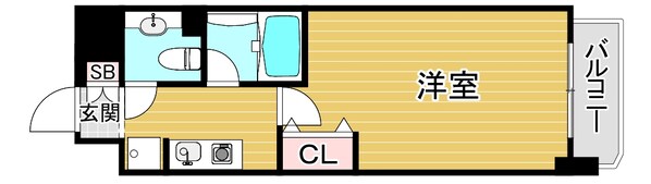 ロジェ今福鶴見の物件間取画像